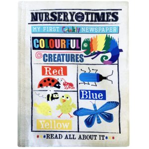 Nursery Times Crinkly Newspaper - Colourful Creatures