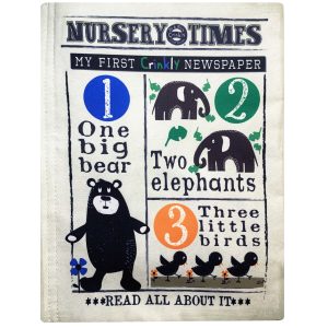 Nursery Times Crinkly Newspaper - Creatures Count