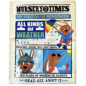 Nursery Times Crinkly Newspaper - All Kinds of Weather