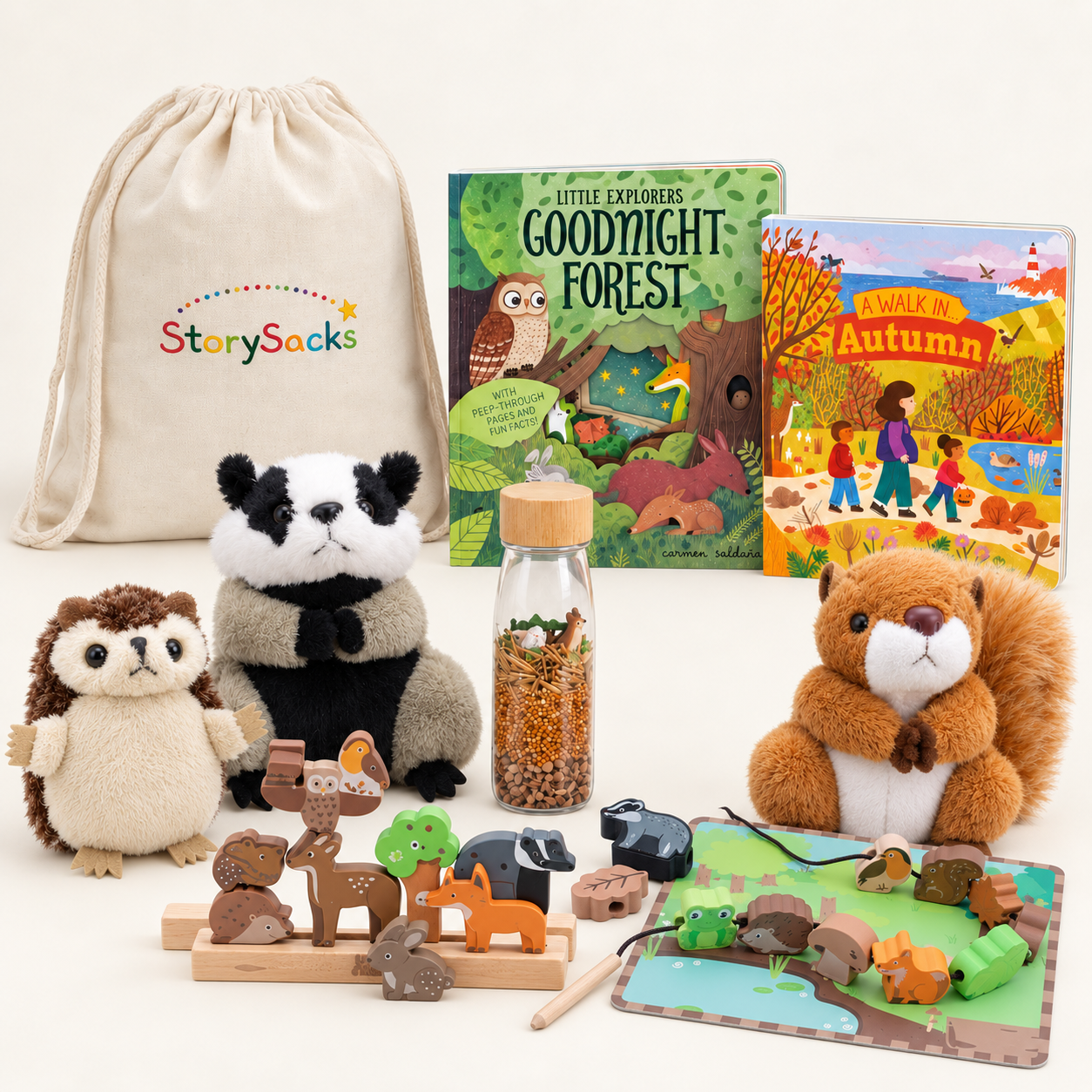 Woodland Autumn Story Sack