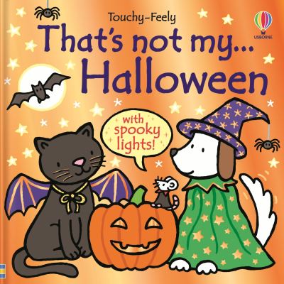 Usborne That's not my... Halloween touchy-feely board book with lights