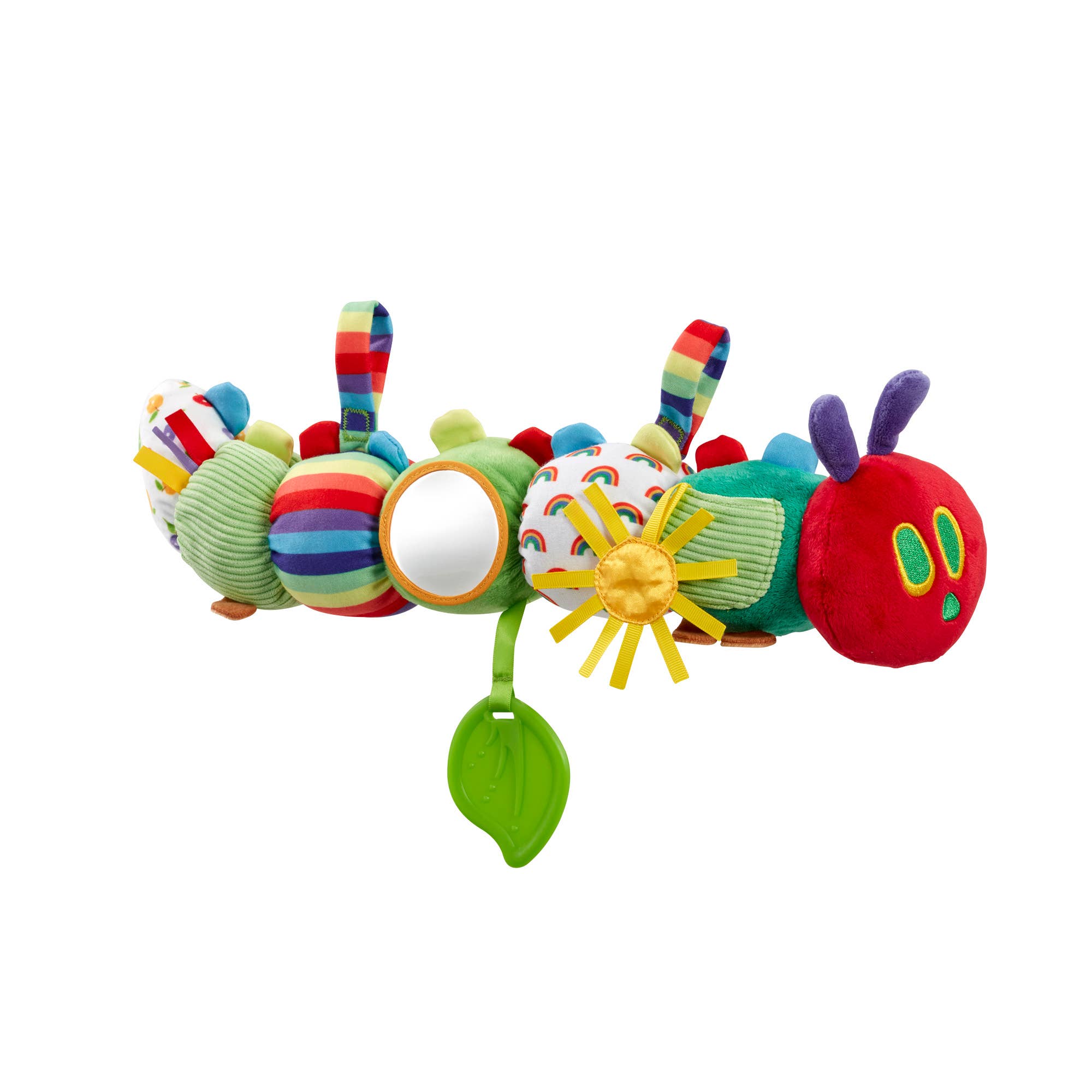 Very Hungry Caterpillar Activity Toy with rattle, mirror and teether