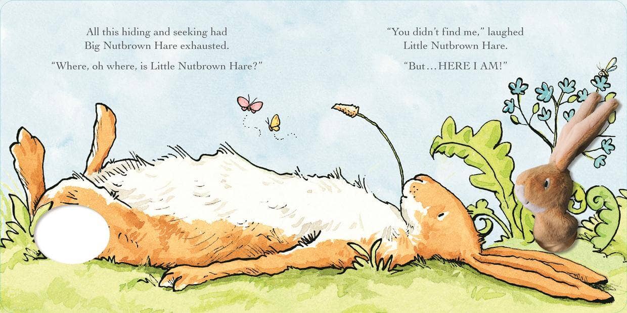 Inside the Here I Am! Finger Puppet Book