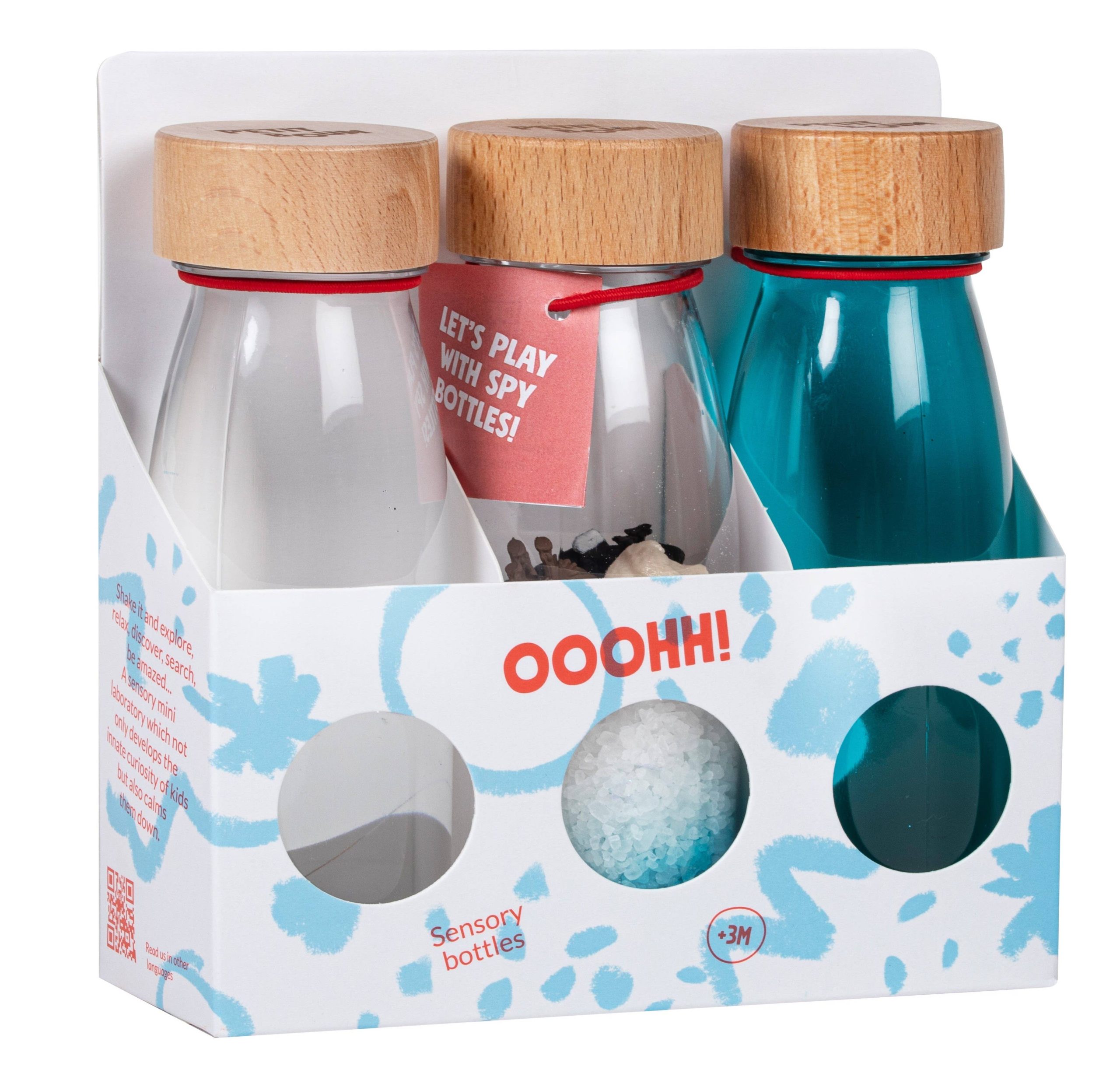 Petit Boum Ooohh! Ice Pack sensory bottles