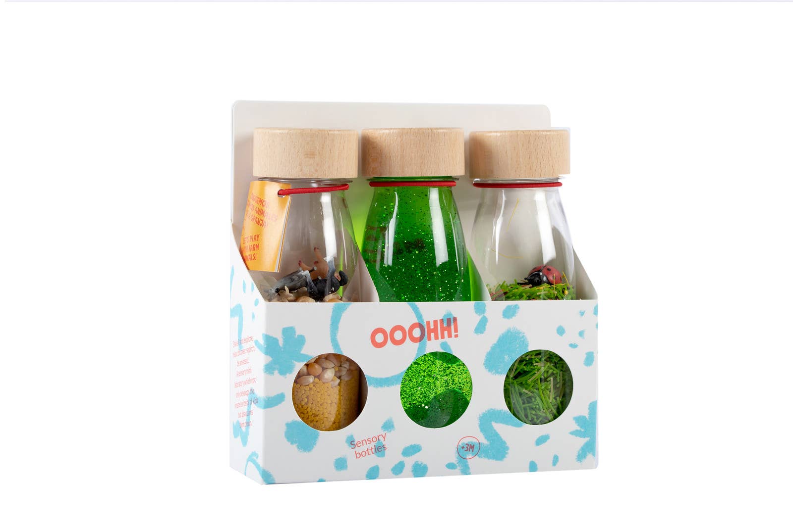 Petit Boum Ooohh! Life Pack sensory bottles