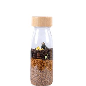 Petit Boum Monkey Sensory Sound Bottle